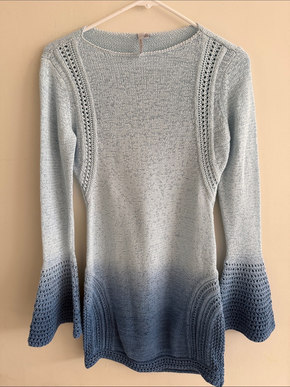 Orly Long Sleeve Dress in Indigo Fade
SIGNIFICANT OTHER ombré crochet vacation - Picture 2 of 4